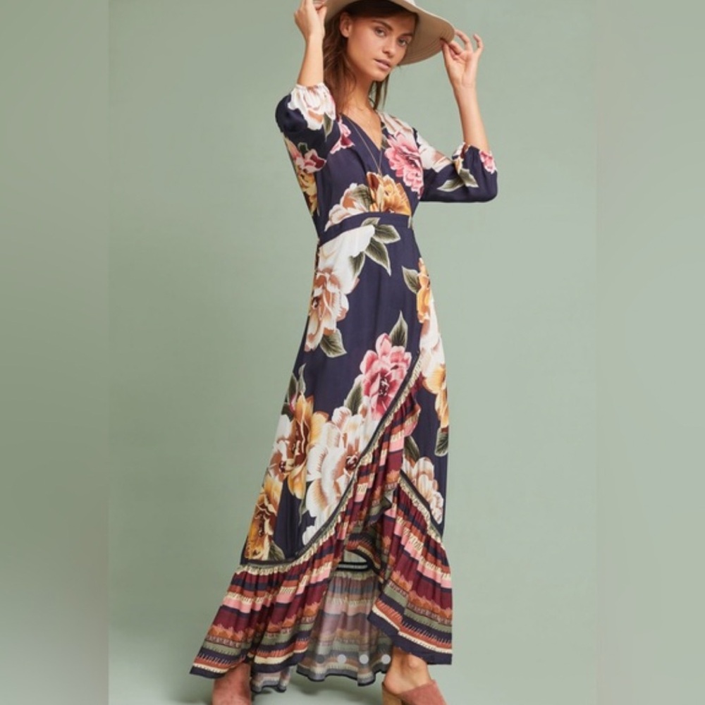 Farm Rio Layla Warp Dress